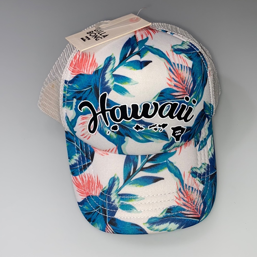 NWT Hawaii Billabong Trucker Hat